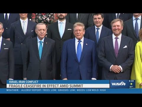 Fragile Israel and Iran ceasefire in effect amid summit