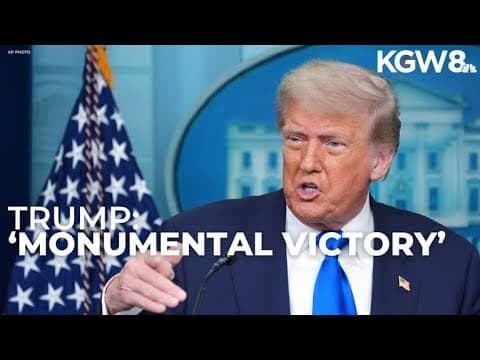 Trump calls SCOTUS ruling on nationwide injunctions a ‘monumental victory’