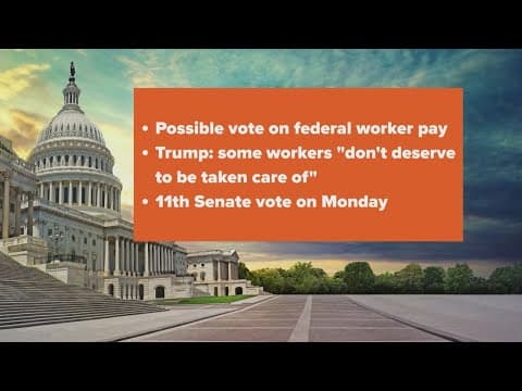 Federal government shutdown: Latest updates Friday