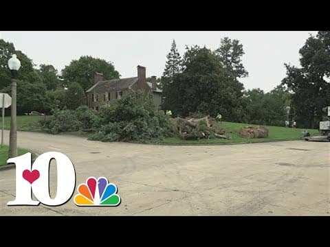 Storm damages homes in Sequoyah Hills area