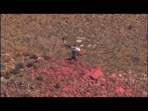 Fire crews battle brush fire in San Diego near Julian | Felipe Fire