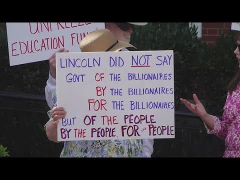 'Good Trouble Lives On': Protesters rally in Knoxville and across the US