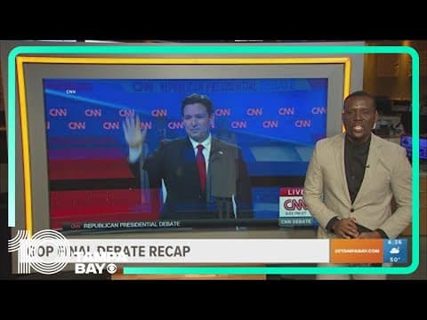 GOP final debate recap between Haley and DeSantis