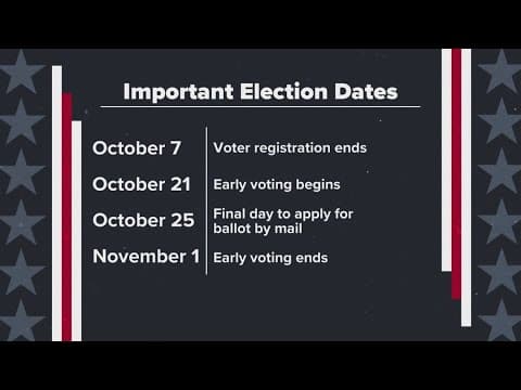 Election deadlines you need to know