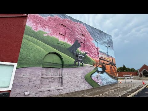 Greenfield mural honors connection with Japanese sister city