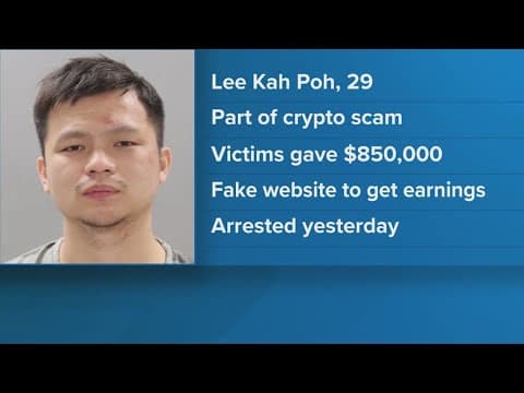 Suspect arrested in Bitcoin scam