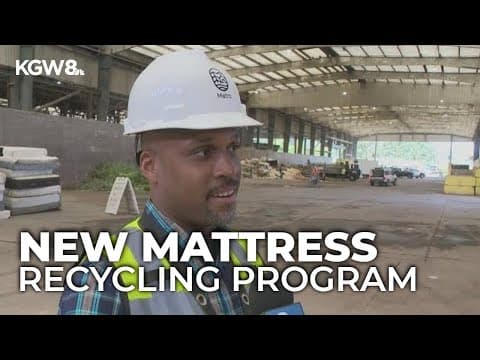 New Portland program makes recycling mattresses easier