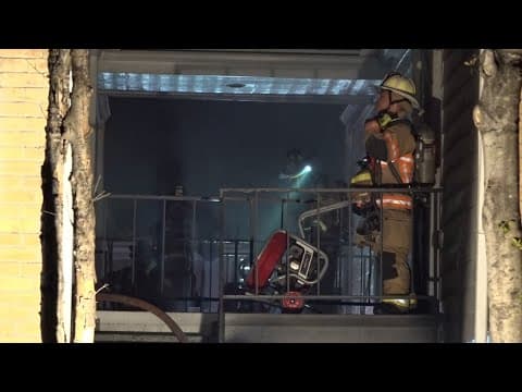 HFD update after man dies, woman injured from northwest Houston apartment fire