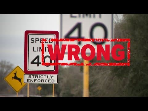 Truth about speed limits: Incorrect signs found across Houston