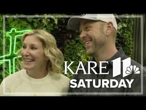 Bel meets the hosts of HGTV's 'Fixer to Fabulous' at the Home and Garden Show