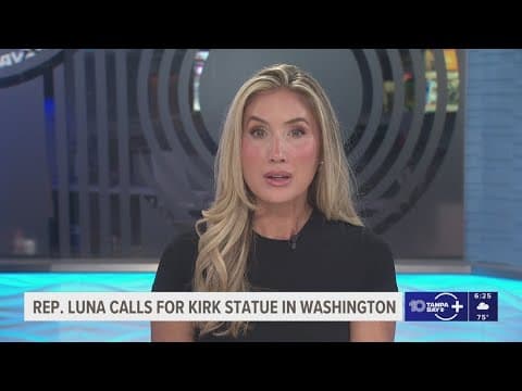 Rep. Anna Paulina Luna wants to put a statue of Charlie Kirk in the U.S. Capitol