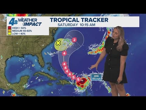 Tropical Weather Impact: Erin becomes a major Category 5 hurricane