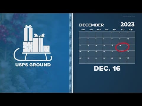 Important shipping dates for the holiday season I What's the Deal?