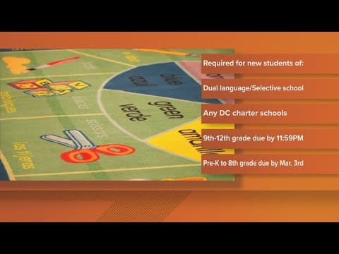Last day to enter high schoolers in DC lottery