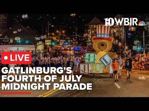 Watch Gatlinburg's Fourth of July Midnight Parade