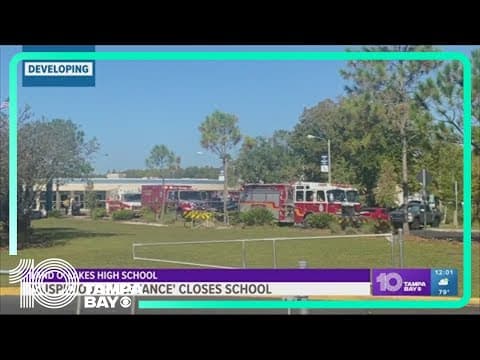 Land O' Lakes High School closes amid investigation into 'suspicious substance' found in mail