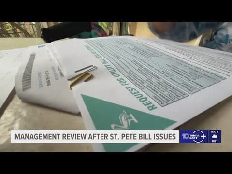 St. Pete City Council hires outside consultant to review water billing system after months of sky-hi