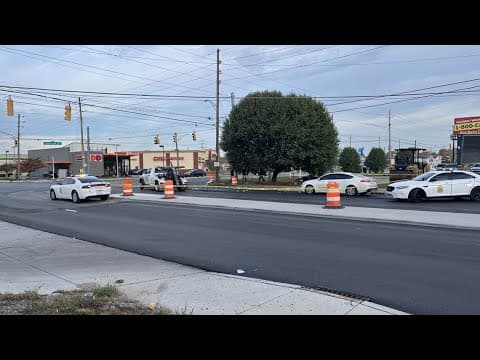 Pedestrian fatally struck by car near East 38th Street and North Shadeland Avenue