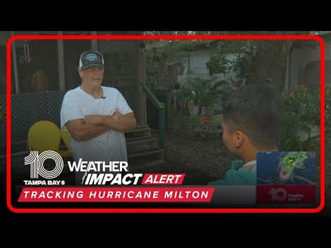 'I'm ready to leave Florida': Polk County residents prepare ahead of Hurricane Milton
