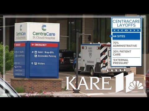 St. Cloud-based CentraCare to lay off about 535 employees