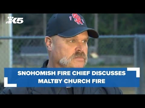 Maltby fire severely damages church early Friday morning