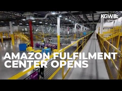 Amazon opens massive new fulfillment center in Woodburn