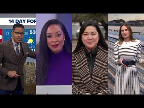 WFAA Midday Update: A look at weather, traffic concerns for a wintry Monday, January 20, 2025