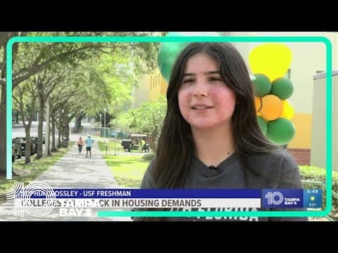 Tampa Bay colleges see an uptick in Housing demands