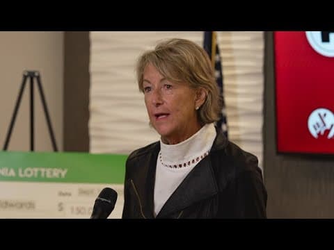 Virginia lottery winner giving away cash prize to charity