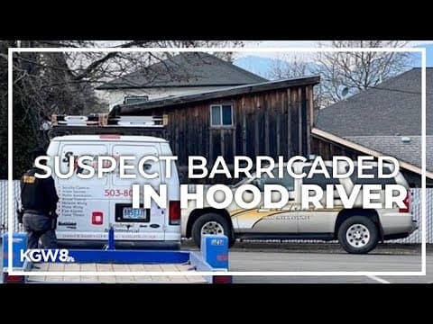 Suspect barricaded inside Hood River home fired shots, police say