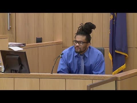Mylik Hill questions himself during trial