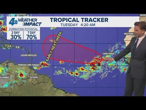 Storm expected to form in the Atlantic this week