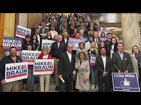 Senator Mike Braun files paperwork to run for governor
