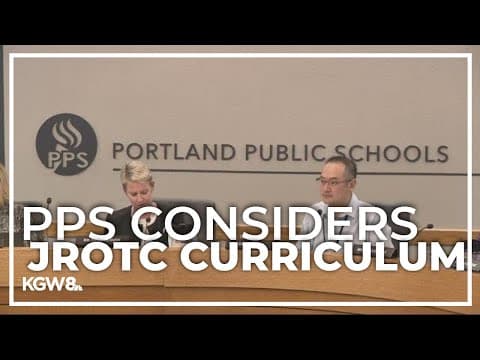 Portland Public Schools consider adding JROTC program