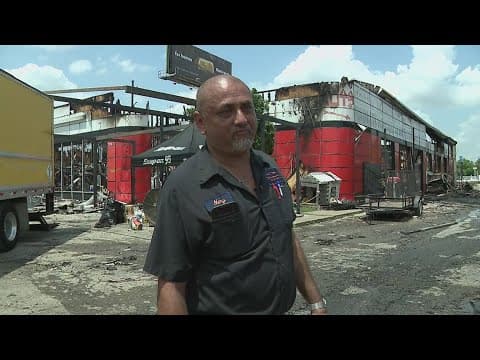 Family faces heartbreak as fire devastates 35-year auto shop