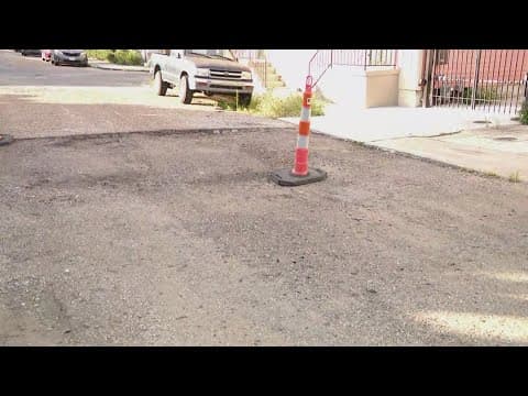 Pothole problems in the Irish Channel