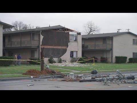 EF1 tornado damage reported in Irving, NWS confirms