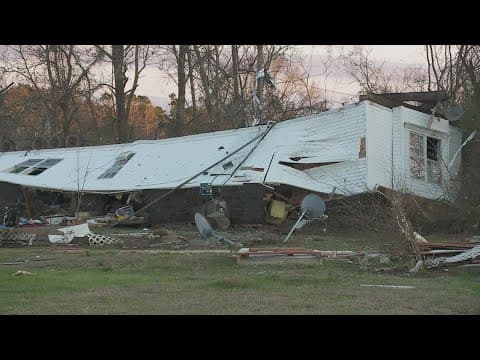 Village of Tangipahoa experiences damage after EF-2 tornado