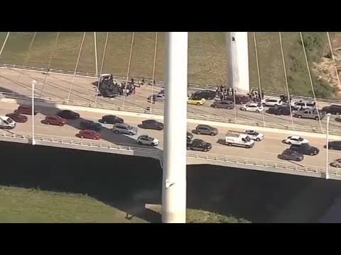 Shaboozey music video shuts down Dallas bridge during rush hour