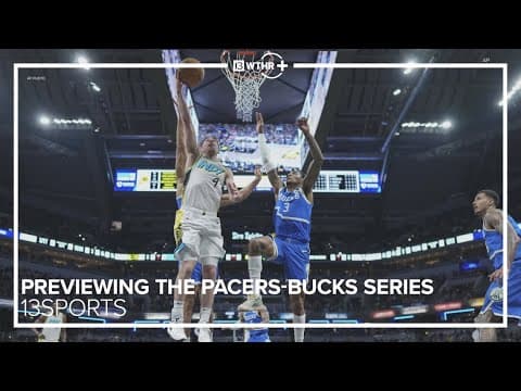 Previewing the Pacers-Bucks 1st round series | NBA Playoffs | Media Availability | 13Sports