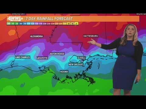 New Orleans Weather: Hot and humid with spotty storms Memorial Day Weekend
