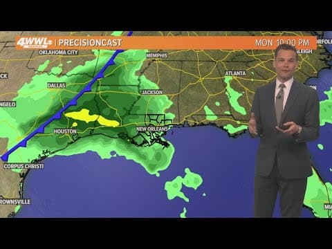 New Orleans Weather: Strong cold front arrives Wednesday