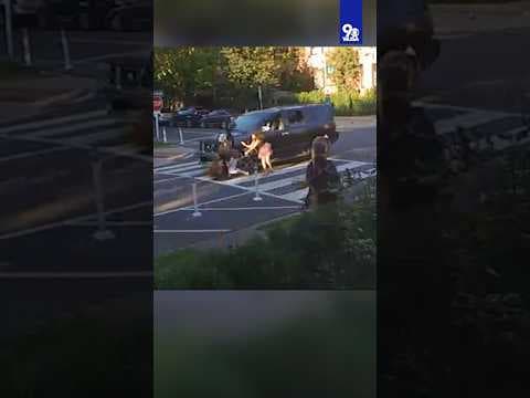 VIDEO: Family struck by SUV during hit-and-run