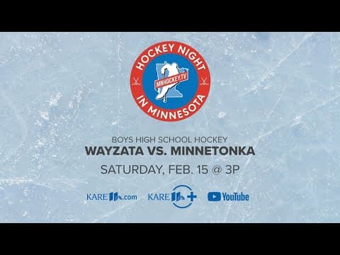 LIVE: Hockey Night in Minnesota | Minnetonka vs. Wayzata (Boys)