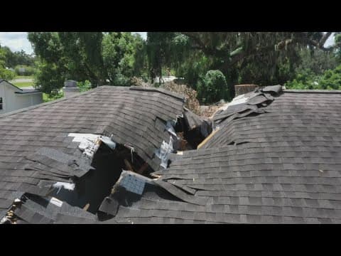Crane meant to remove dangerous tree destroys Bartow home, leaving family displaced