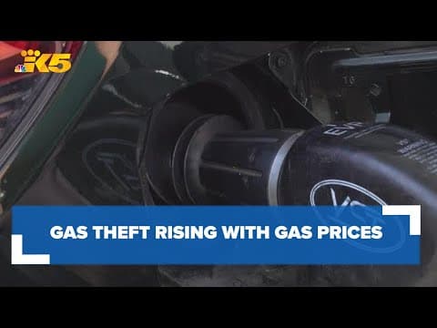 As gas prices in Washington rise, so do cases of gas theft