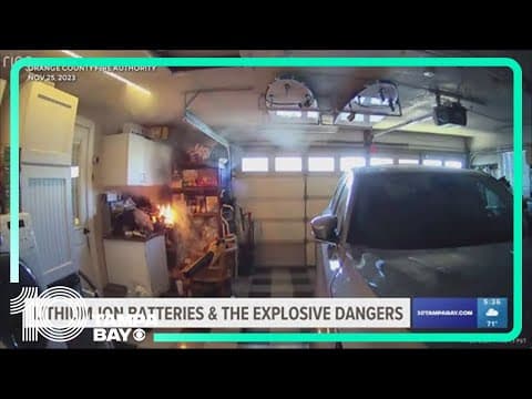 Firefighters warn of dangers of lithium-ion batteries in Christmas gifts
