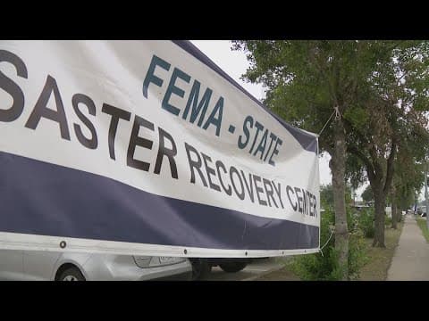 FEMA opens recovery centers in Houston