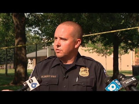 Police sergeant provides update on shooting involving officers near south Columbus pool