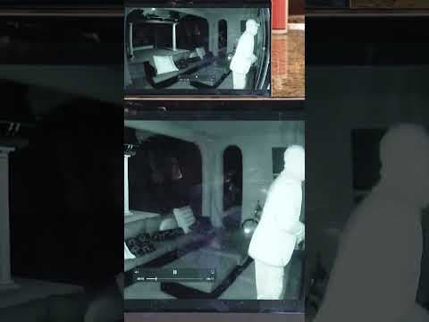 Surveillance camera shows that theft ring could be back targeting homes #news #crime #burglary